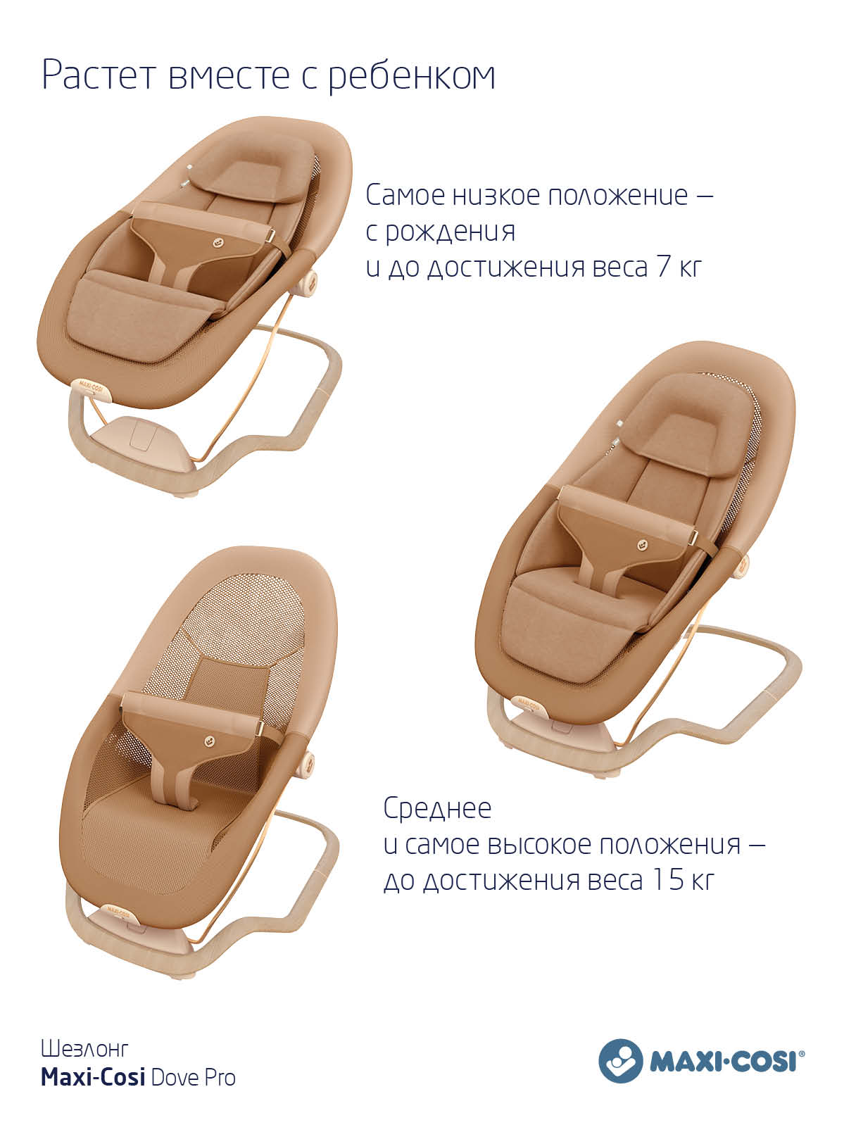 Шезлонг Maxi-Cosi Dove Pro — фото 15