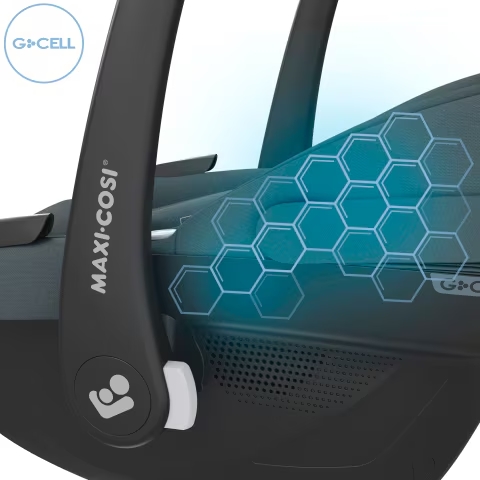 Автолюлька Maxi-Cosi Pebble S — преимущество: Боковая защита G-CELL